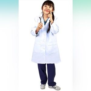 Kids Doctor coat Costume - White